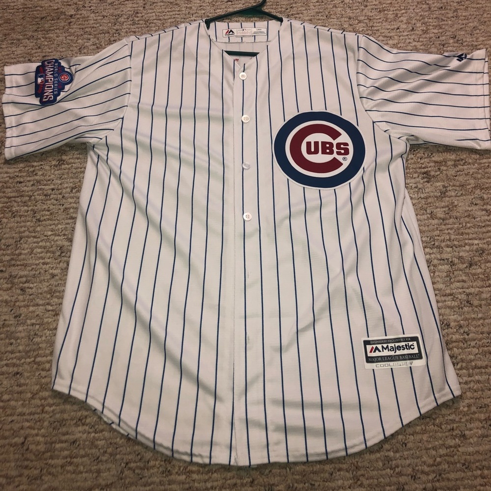 Javier Baez 2016 WSC Team Logo Patch Player Jersey
